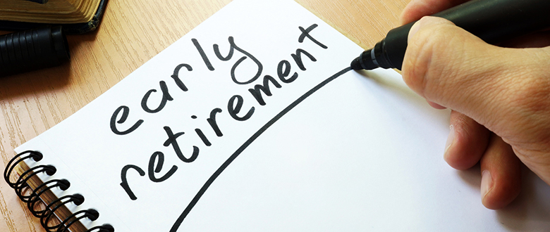 Does disability compensation end when one chooses to retire?